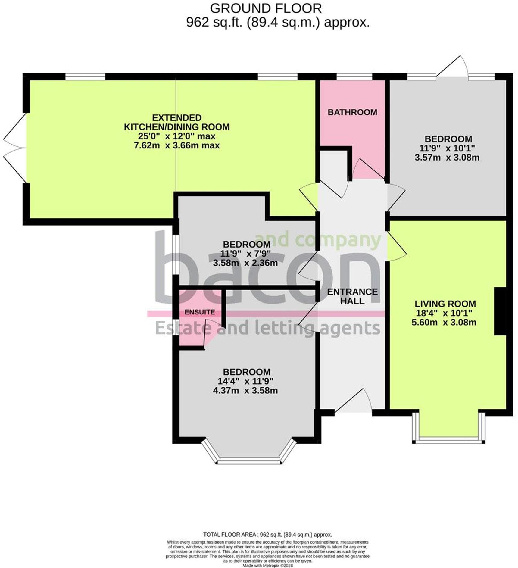 Leeward Road, Worthing, BN13 floorplan