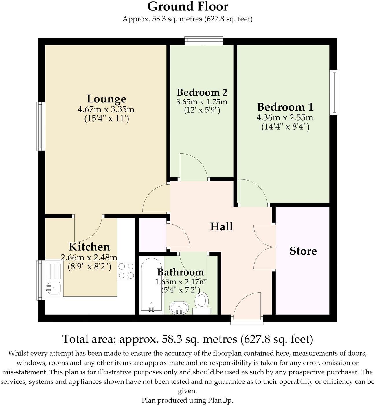 Methuen Avenue, Gaywood floorplan