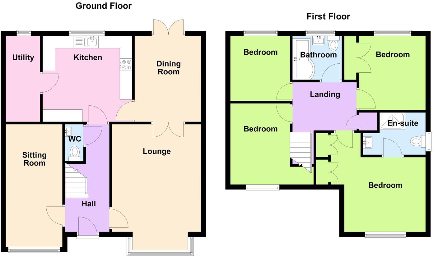 Caladonia Lane, Wickford floorplan
