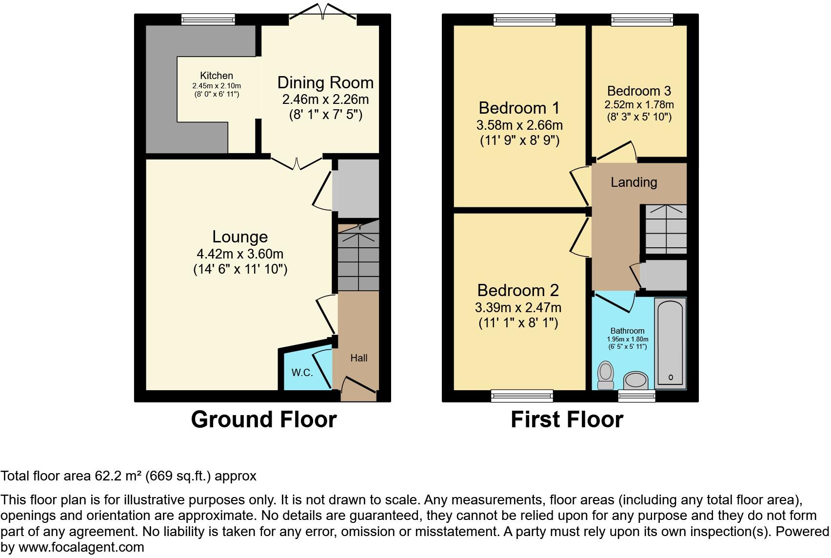 Town Close View, Leeds, LS25 floorplan