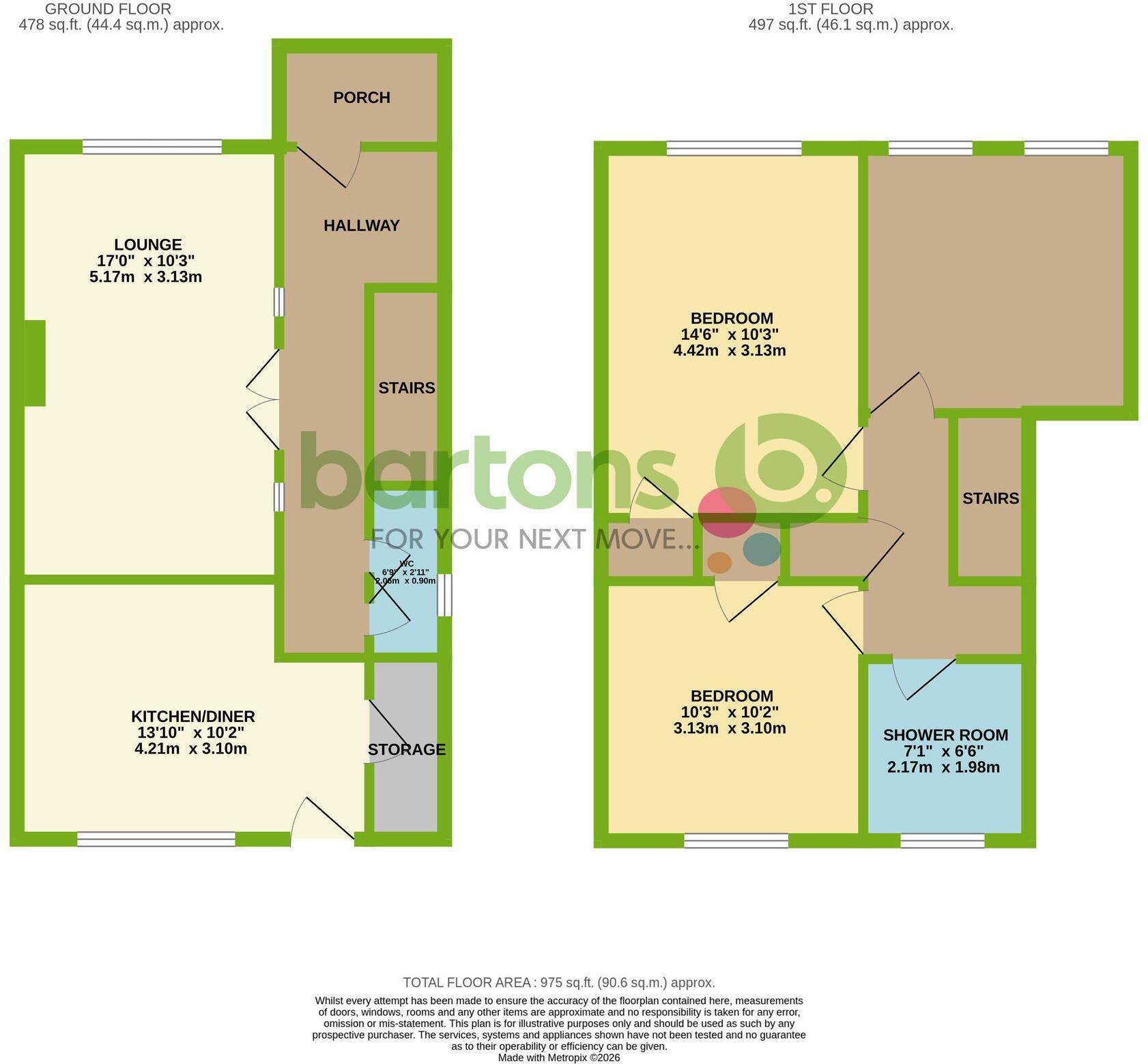 Nidderdale Road, Rotherham, S61 floorplan