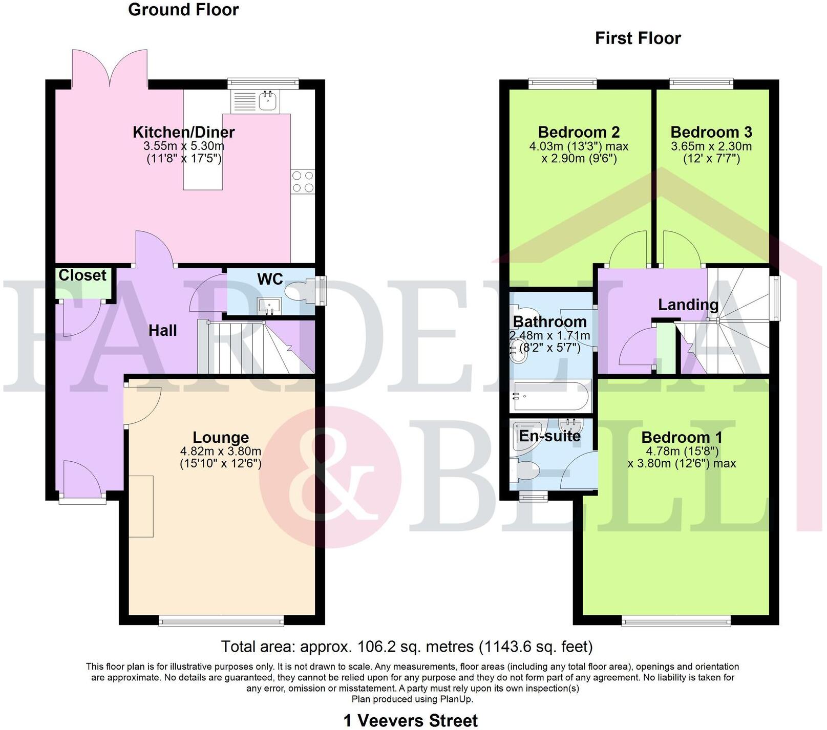 Veevers Street, Brierfield, BB9 floorplan