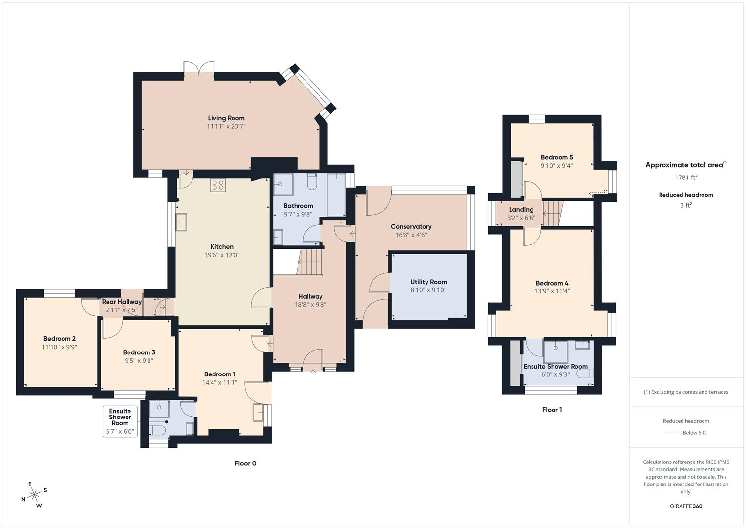 The Hill, Saltfleet, Louth floorplan