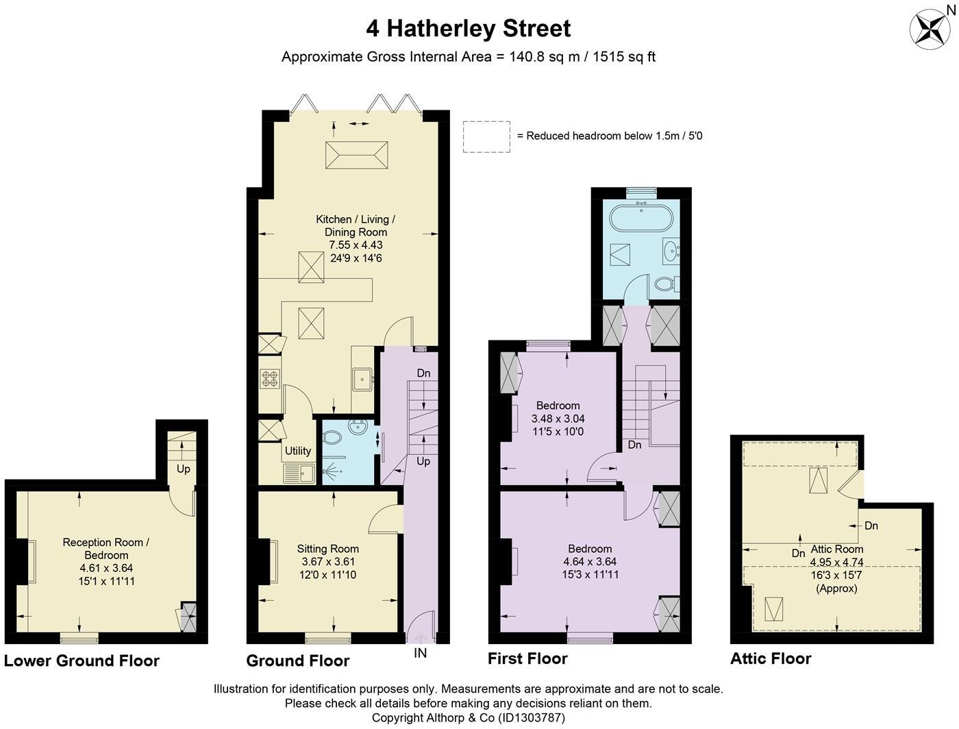 Hatherley Street, Tivoli, Cheltenham, GL50 floorplan