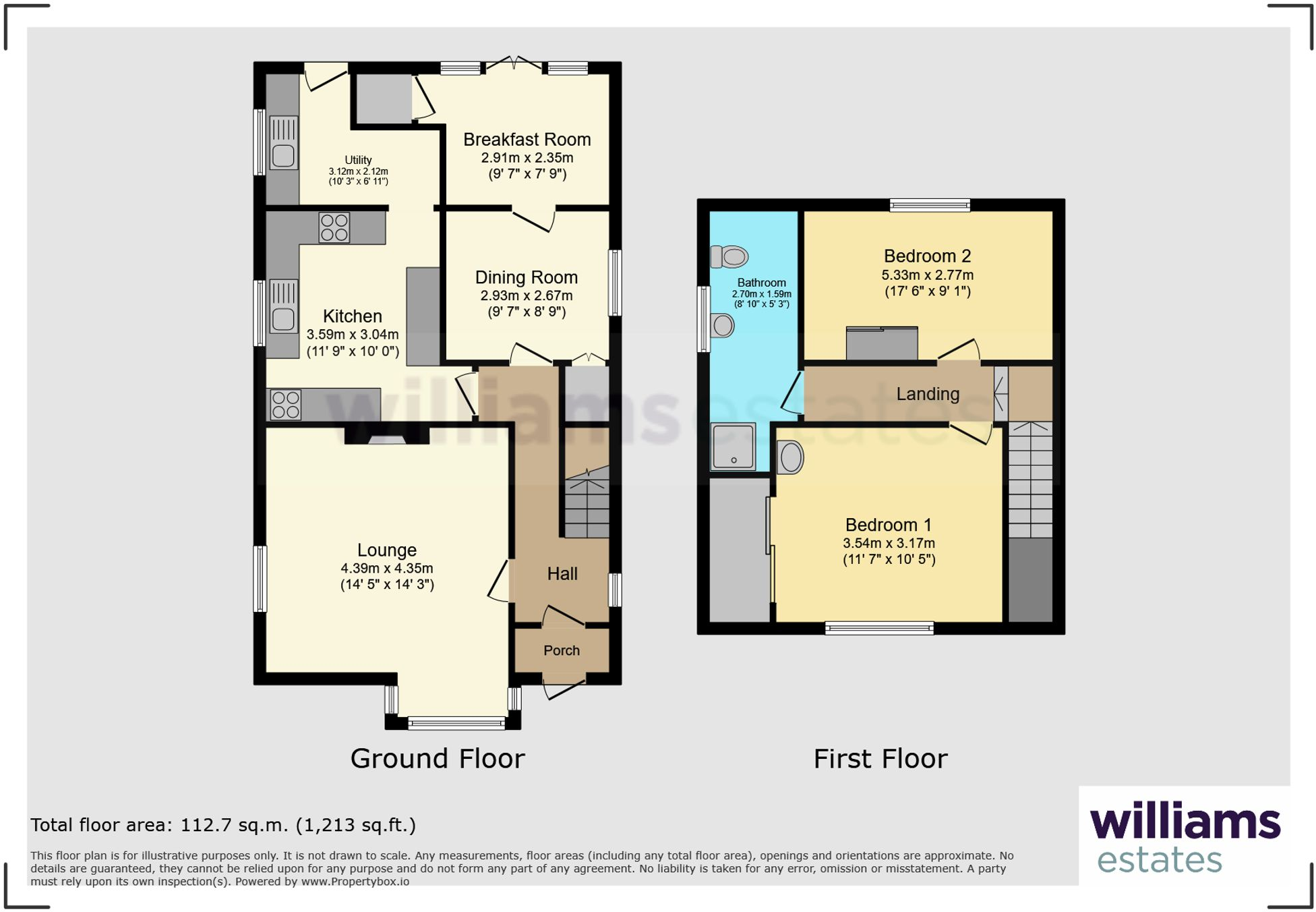 Foryd Road, Kinmel Bay, LL18 floorplan