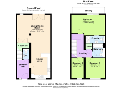 Roundwood Lane, Harpenden, Hertfordshire, AL5 floorplan