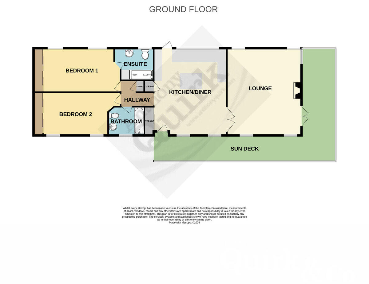 Beach Walk Road, Canvey Island, SS8 floorplan