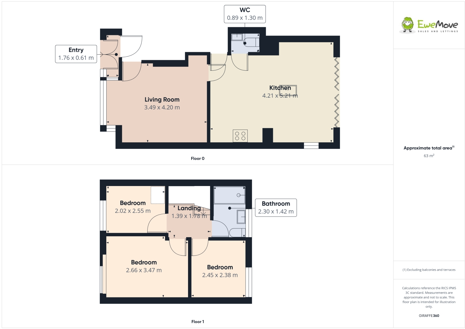 Langfield Crescent, Droylsden, Manchester, M43 7JH floorplan