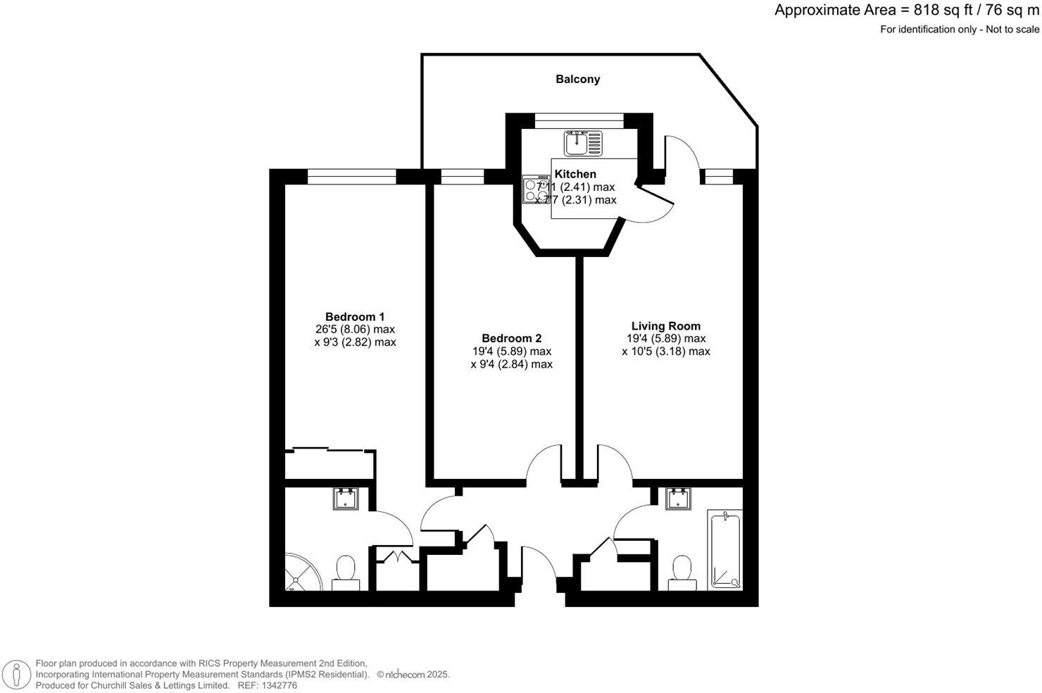 Waterside Lodge, Tonbridge floorplan