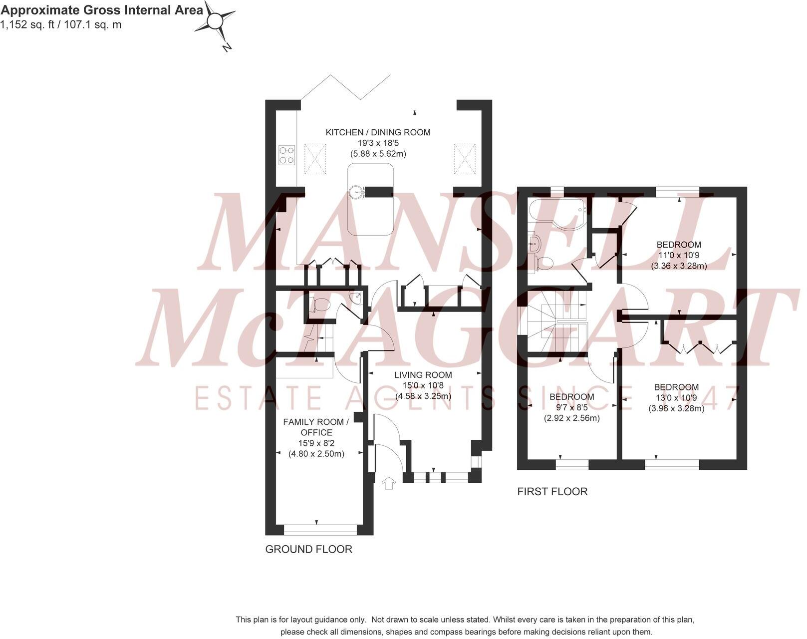 Cornford Close, Burgess Hill, RH15 floorplan