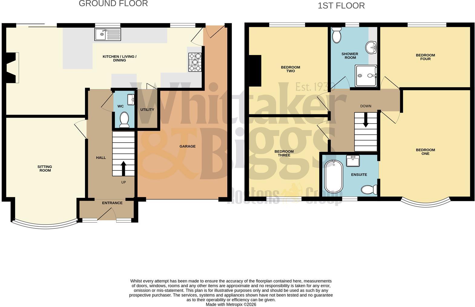 Leonard Drive, Brown Edge, ST6 8RZ floorplan
