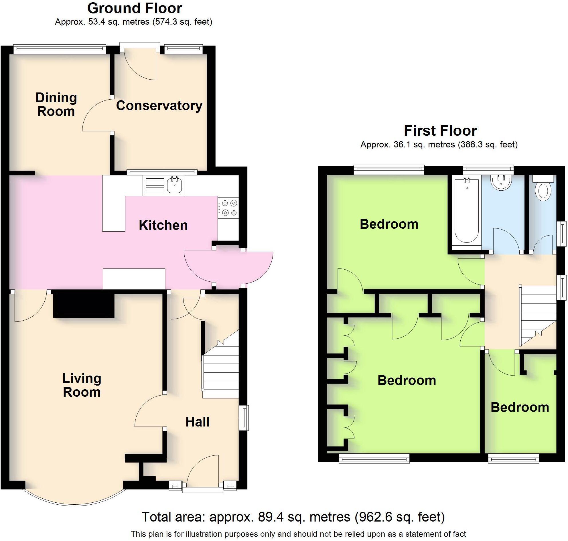 Everest Road, Rugby floorplan