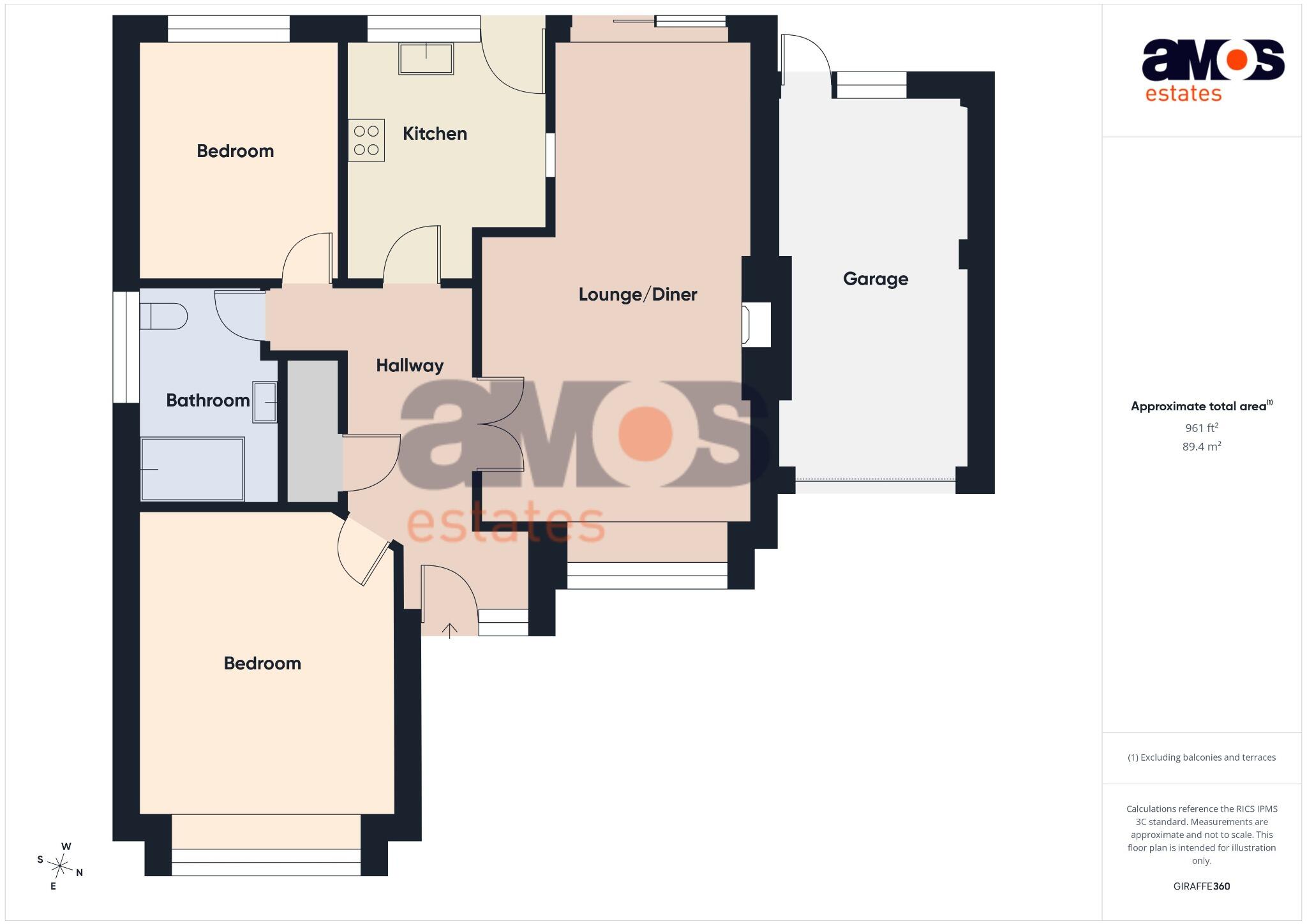 Haresland Close,  DAWS HEATH, Hadleigh, Essex floorplan