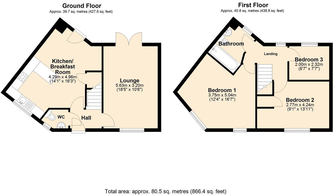 Brindle Road, Hull floorplan