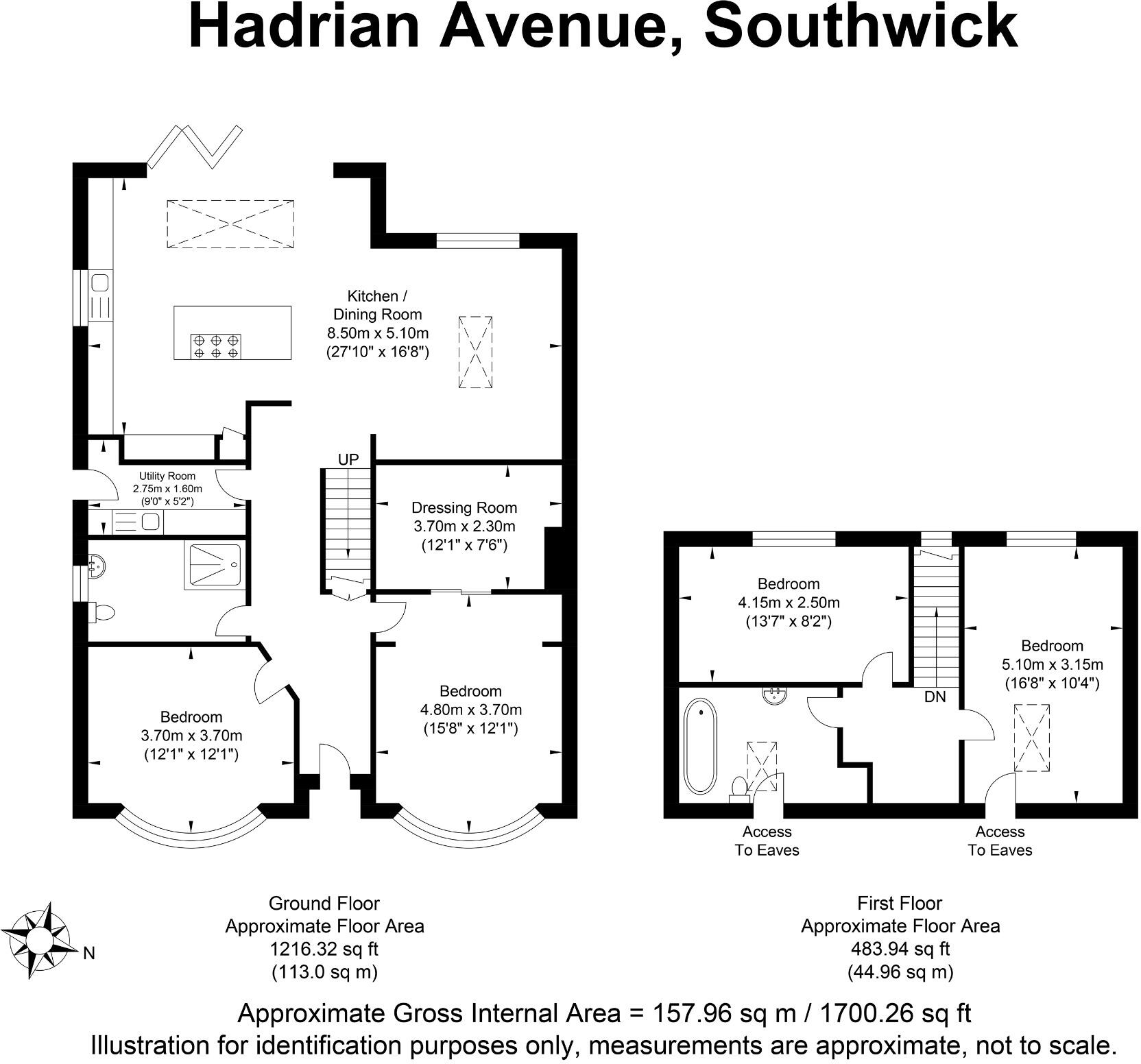 Hadrian Avenue Southwick floorplan