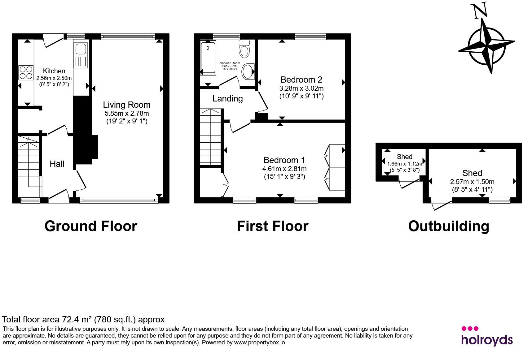 The Crescent, Baildon, Shipley floorplan