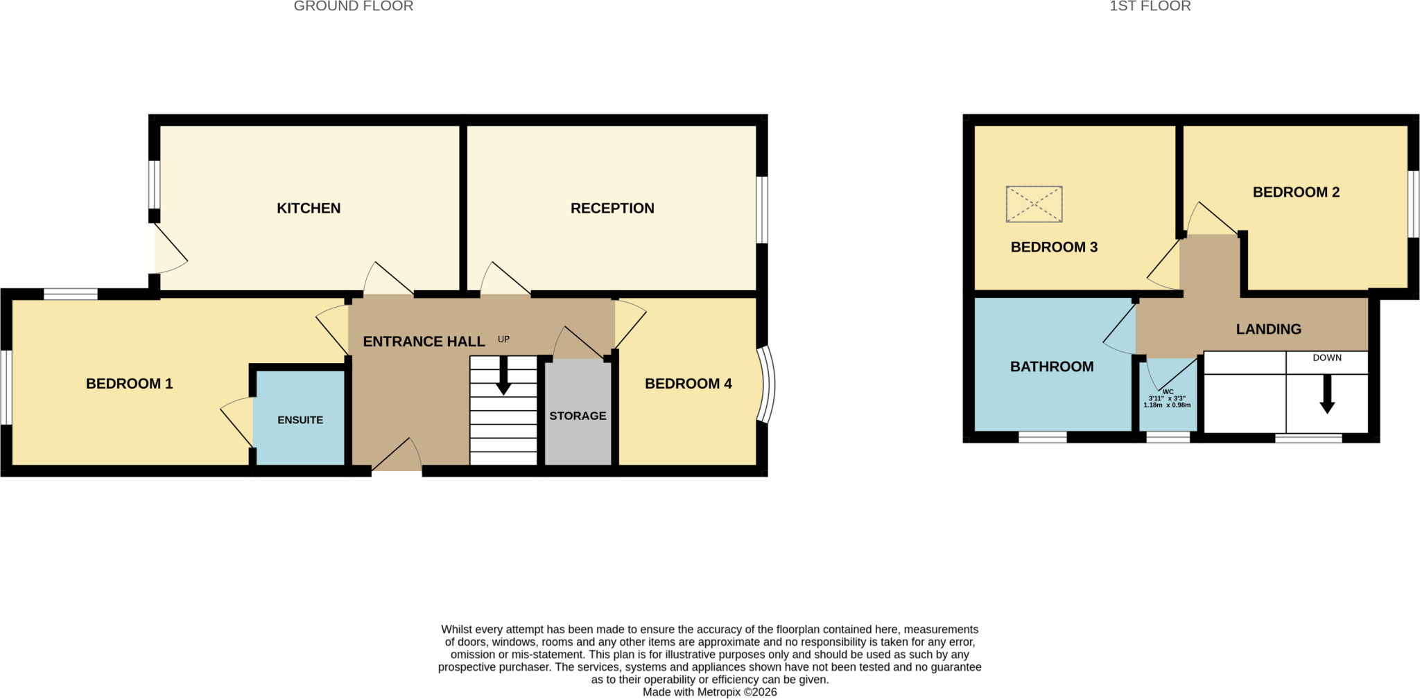 Leesway Drive, Denton floorplan
