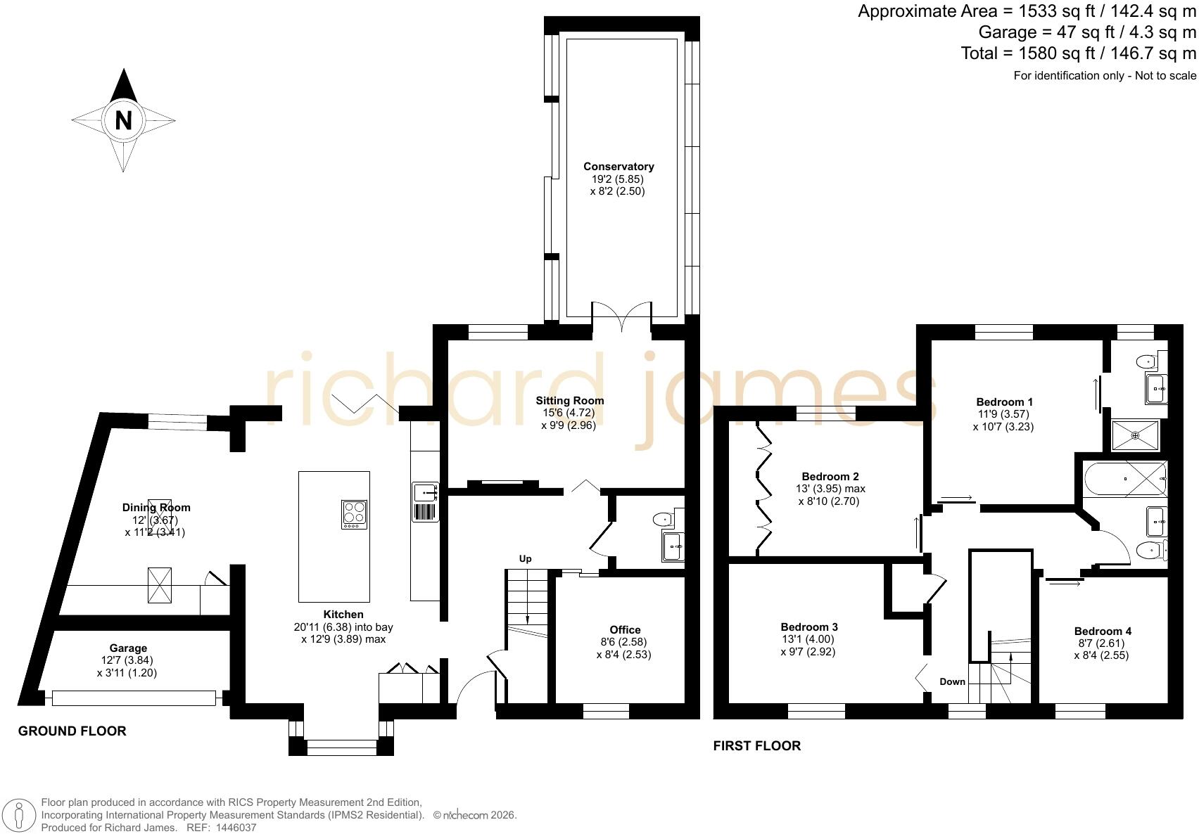 Tuscan Road, Redhouse, Swindon, SN25 floorplan