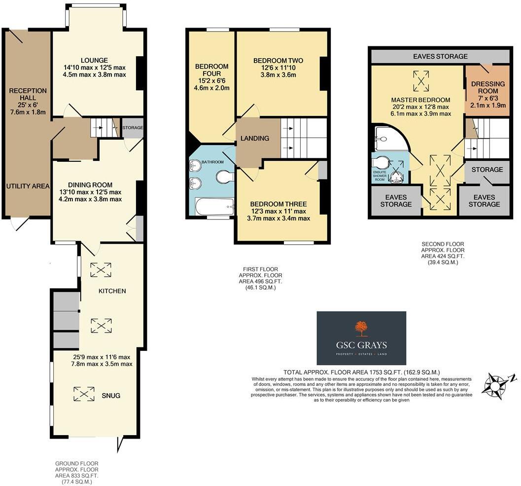 5, Orchard Terrace, Boroughbridge, York floorplan