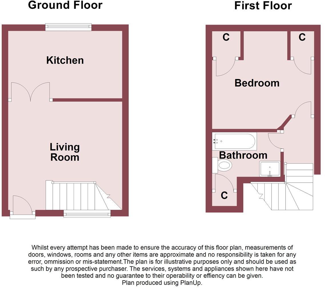 Scholars Court, Cross Street, Neston. floorplan