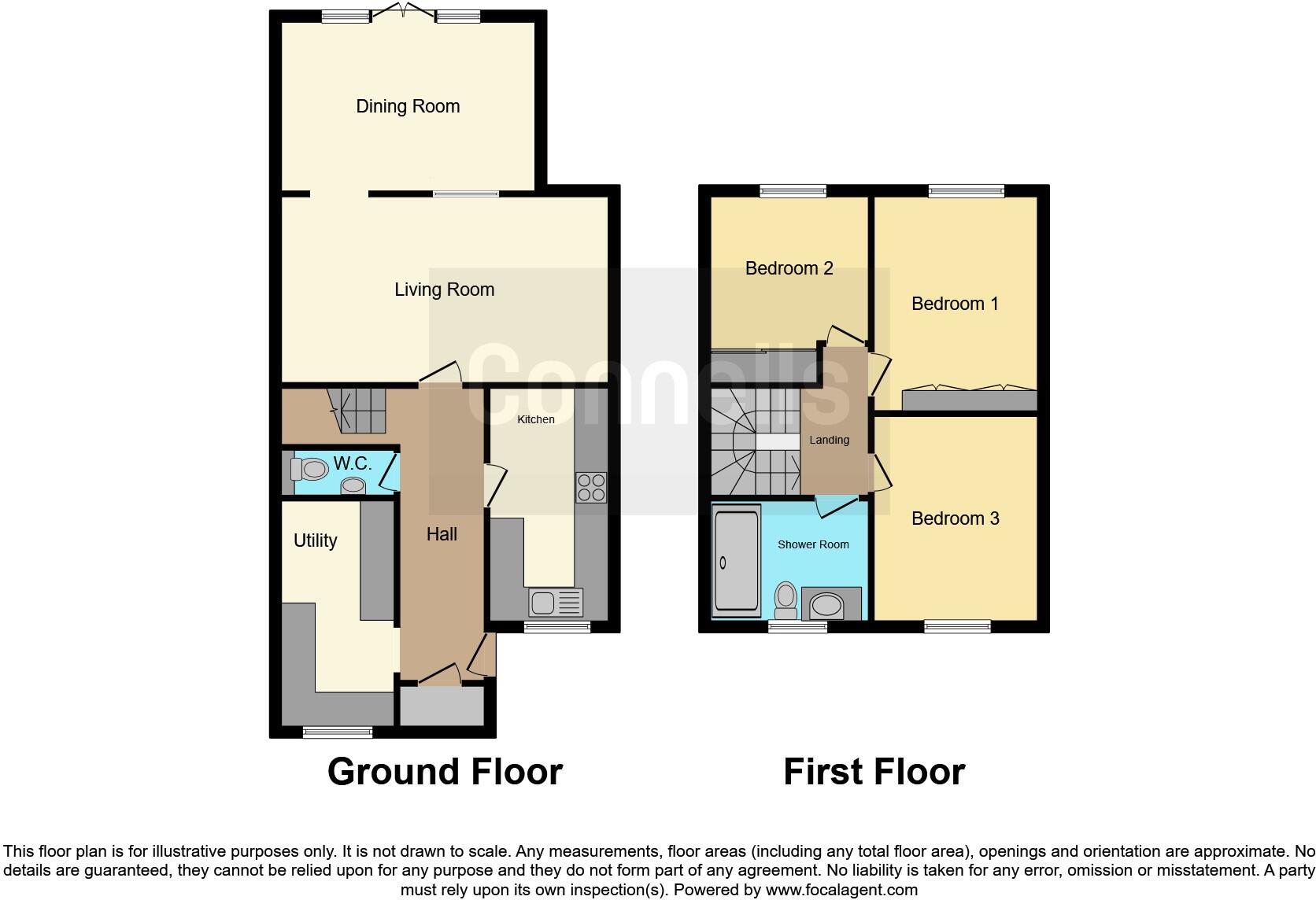 Larkfield, Chineham, Basingstoke floorplan