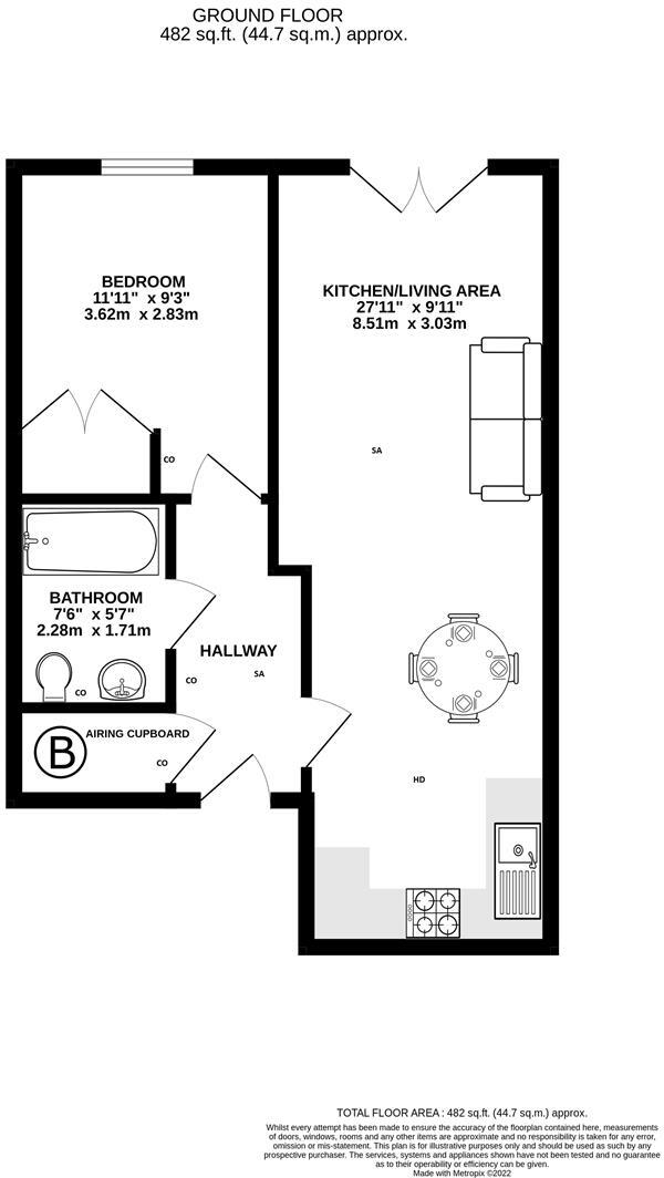 Grand Union Village, Northolt floorplan