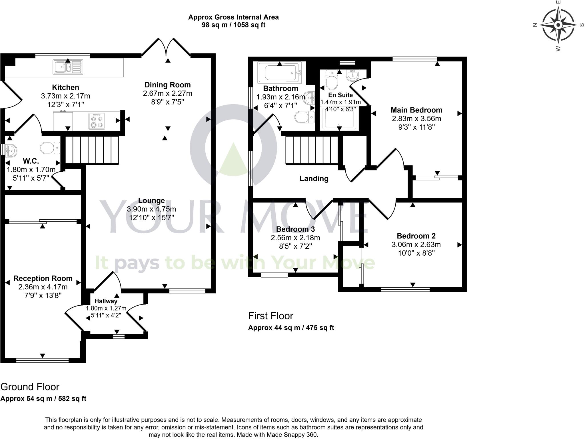 Stuart Adamson Crescent, Crossgates, Fife, KY4 floorplan