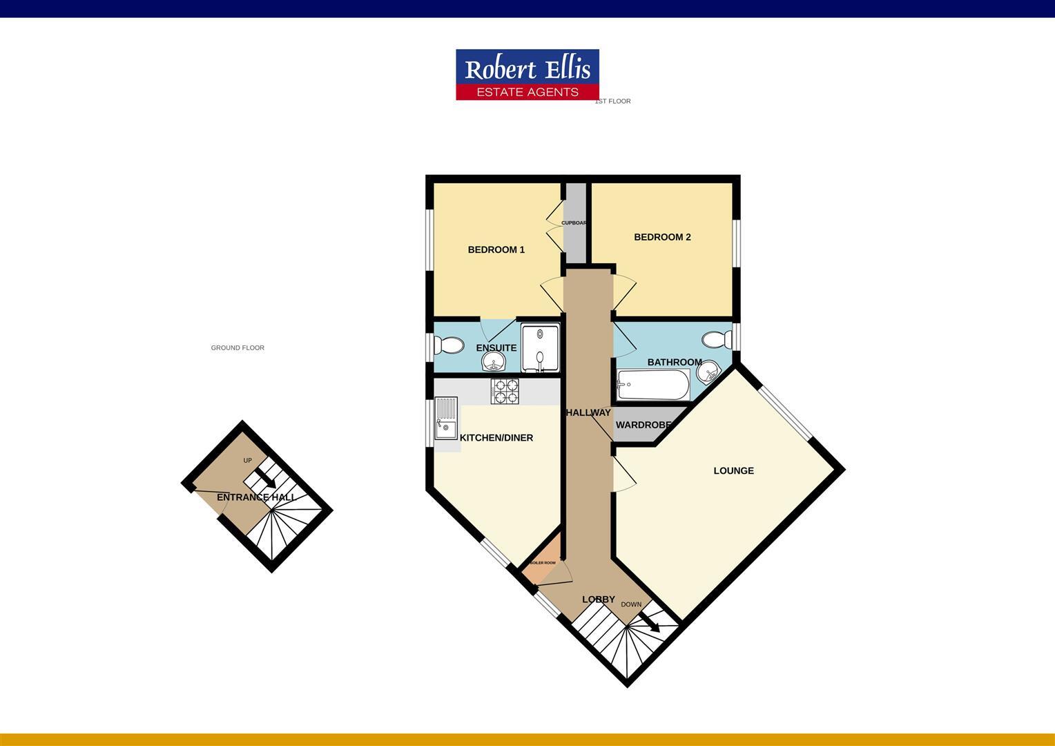 Wharton Crescent, Beeston floorplan