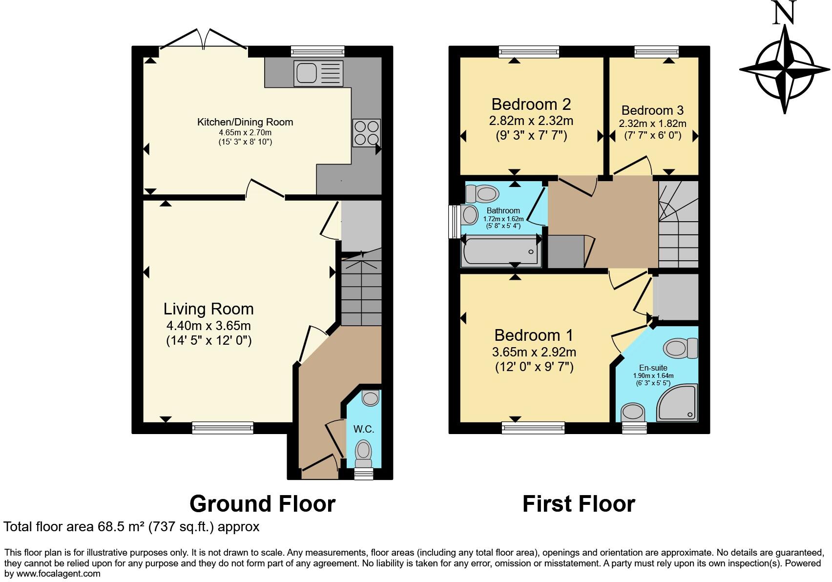 Rose Close, Bristol, BS11 floorplan