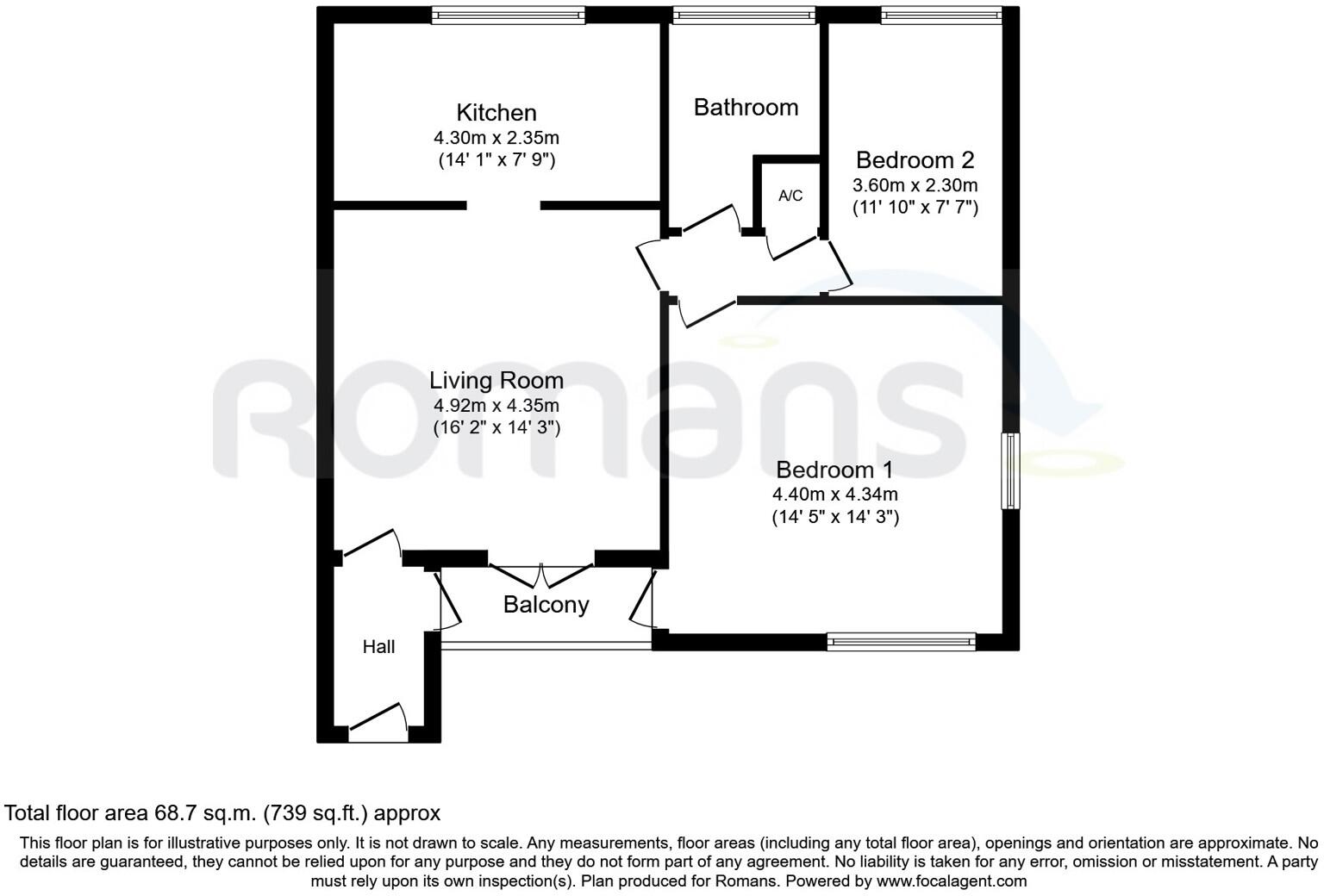 Northlands Drive, Winchester, Hampshire, SO23 floorplan