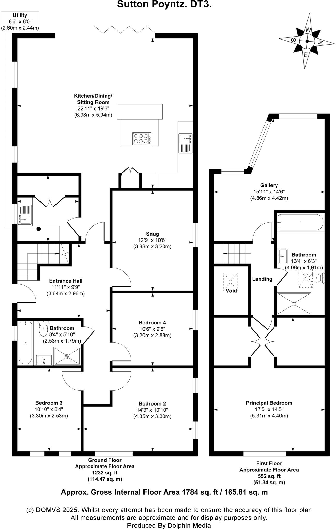 Weymouth, Dorset floorplan