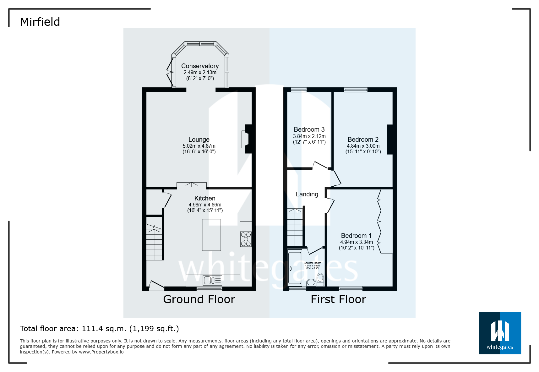 New Tanhouse, Mirfield, WF14 floorplan
