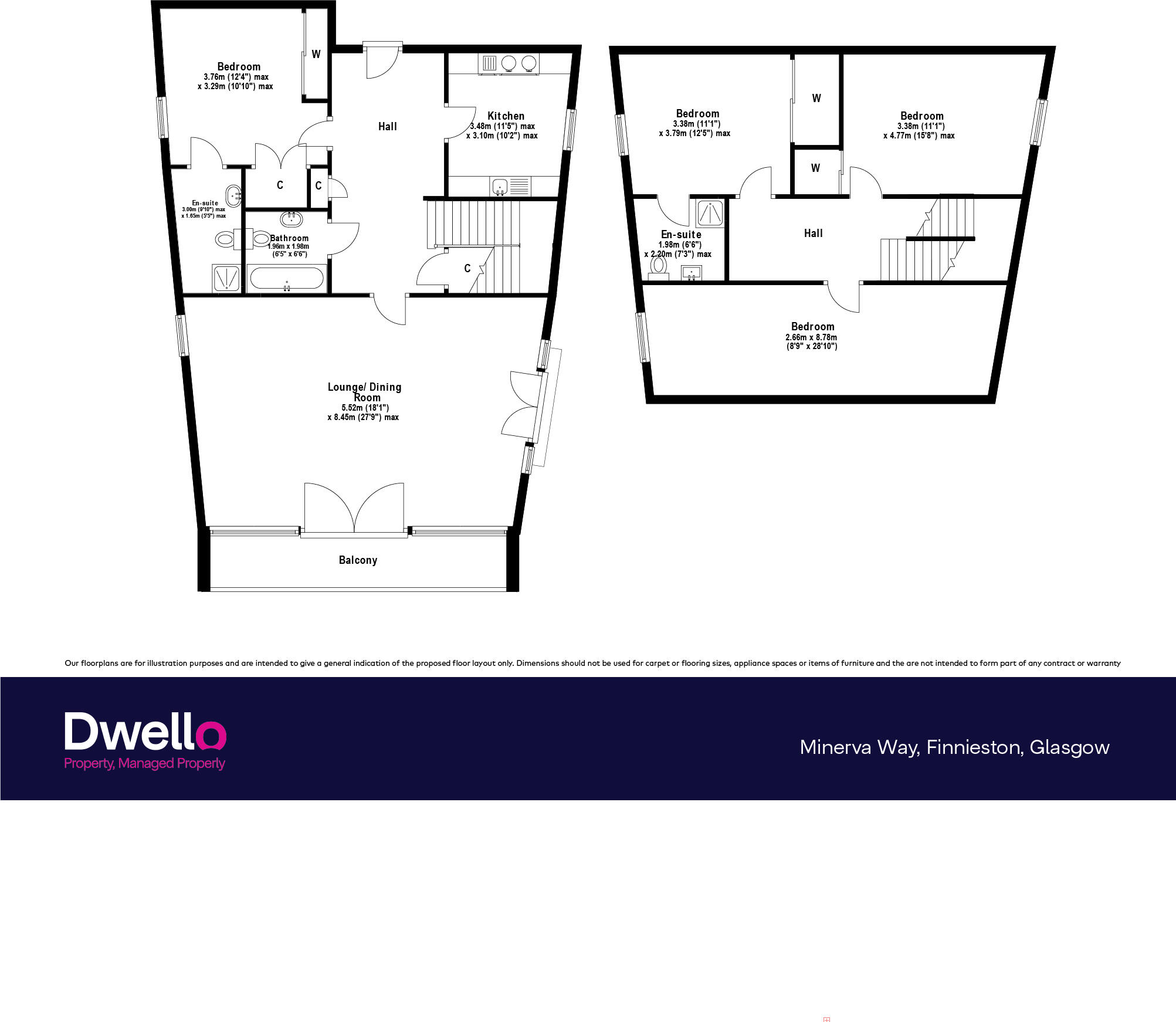 Minerva Way, Glasgow, G3 floorplan
