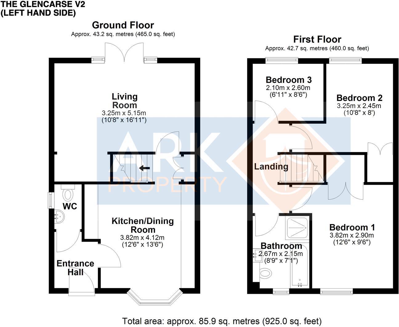 Plot 103, The Glencarse, Gleneagles Drive, Woodhall Spa floorplan