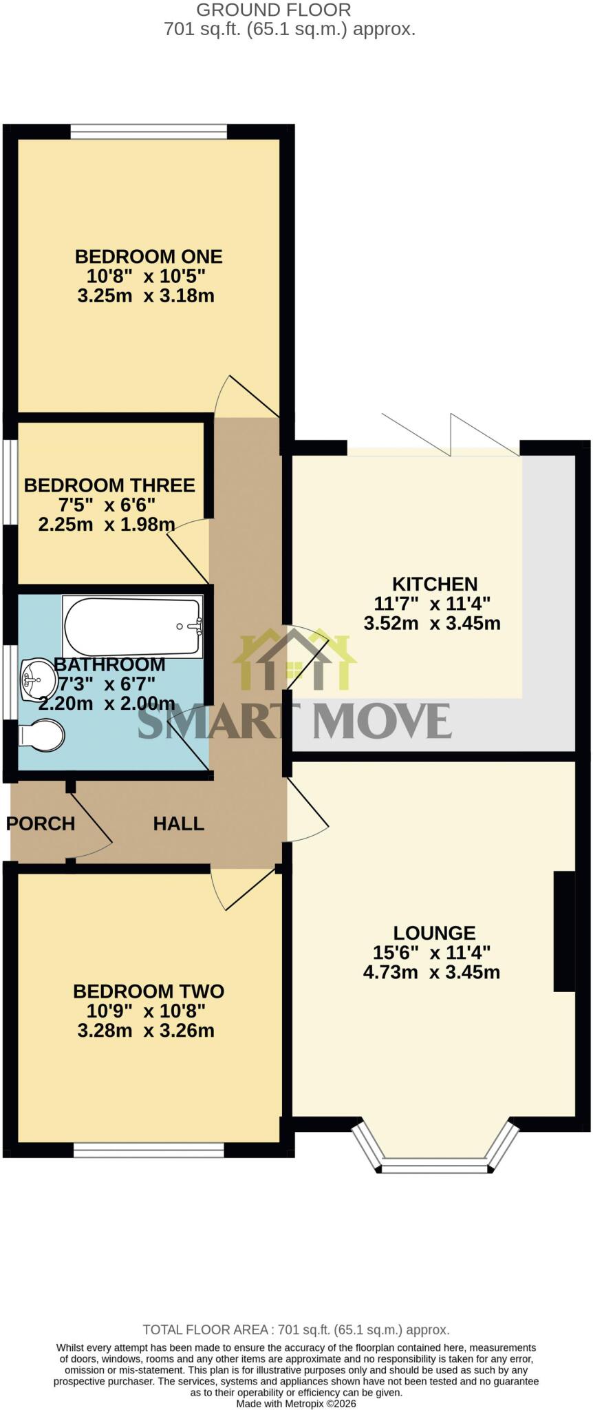 Hesketh Lane, Tarleton, Preston floorplan