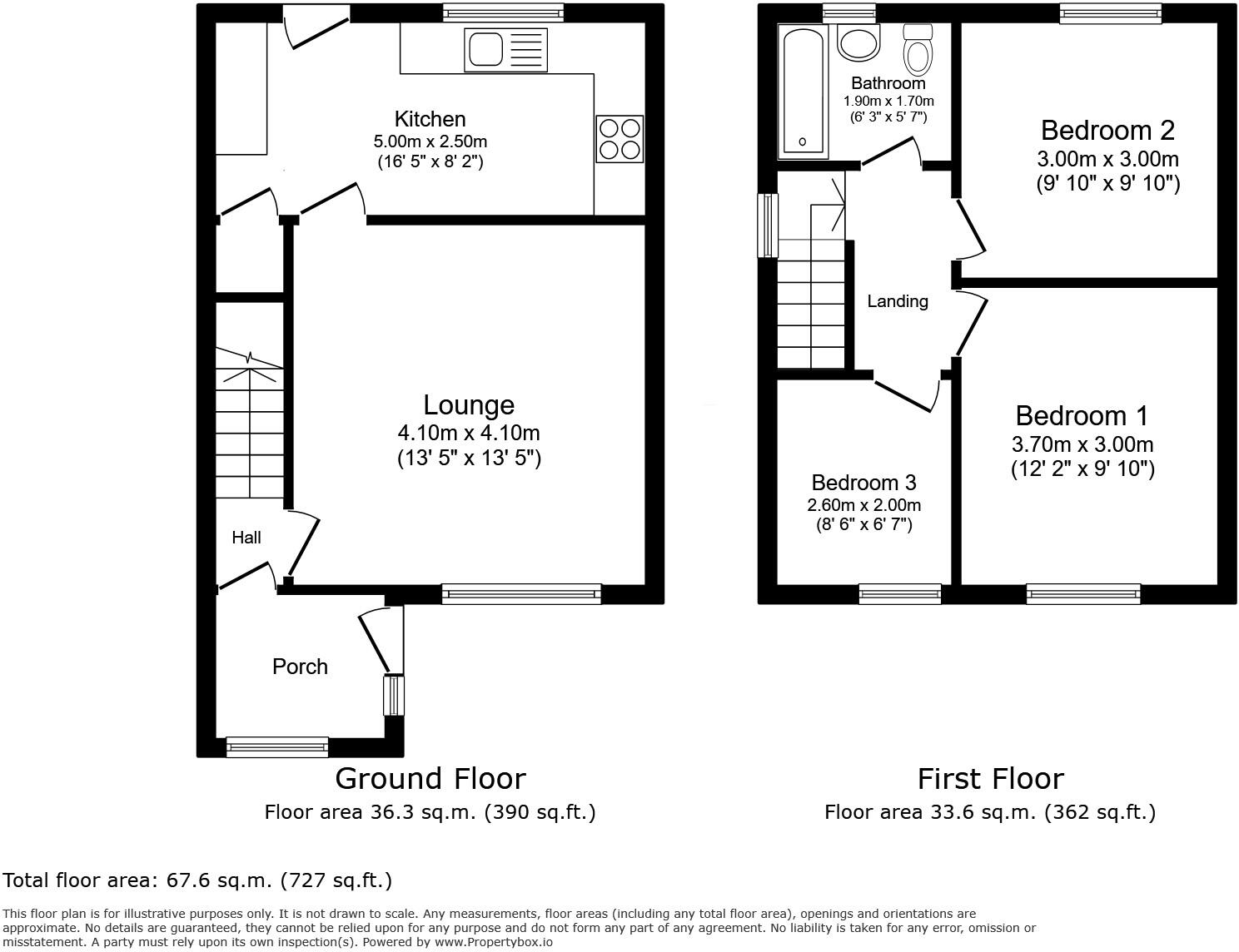 5, Hollymount Drive, Oldham, OL4 floorplan