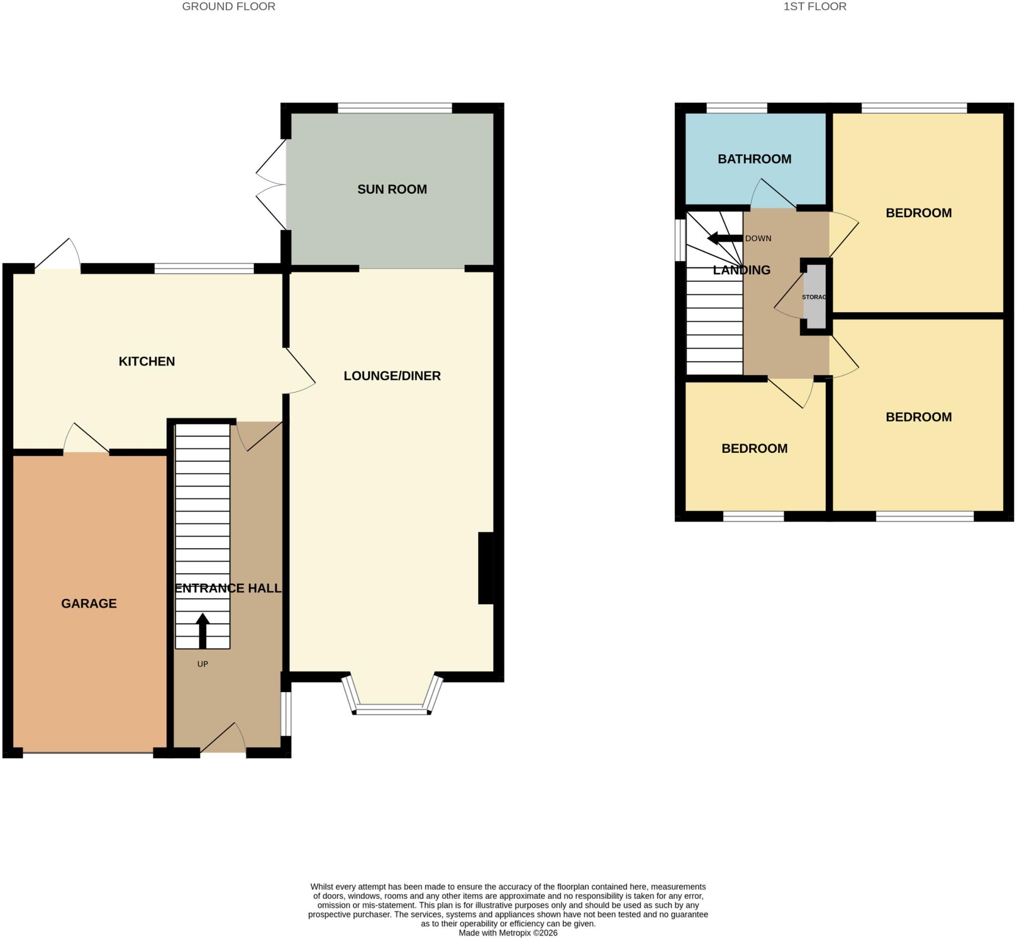Moorcroft Road, South West Denton, Newcastle upon Tyne, NE15 floorplan