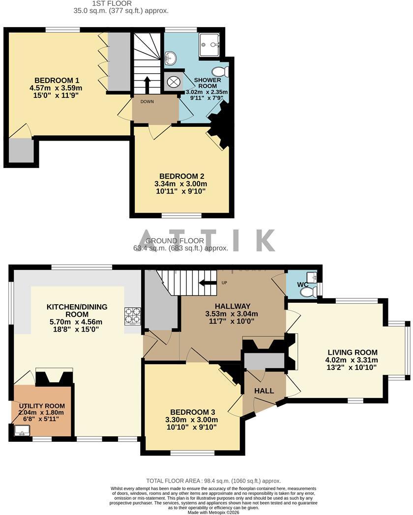 Wash Lane, Spexhall, Halesworth floorplan