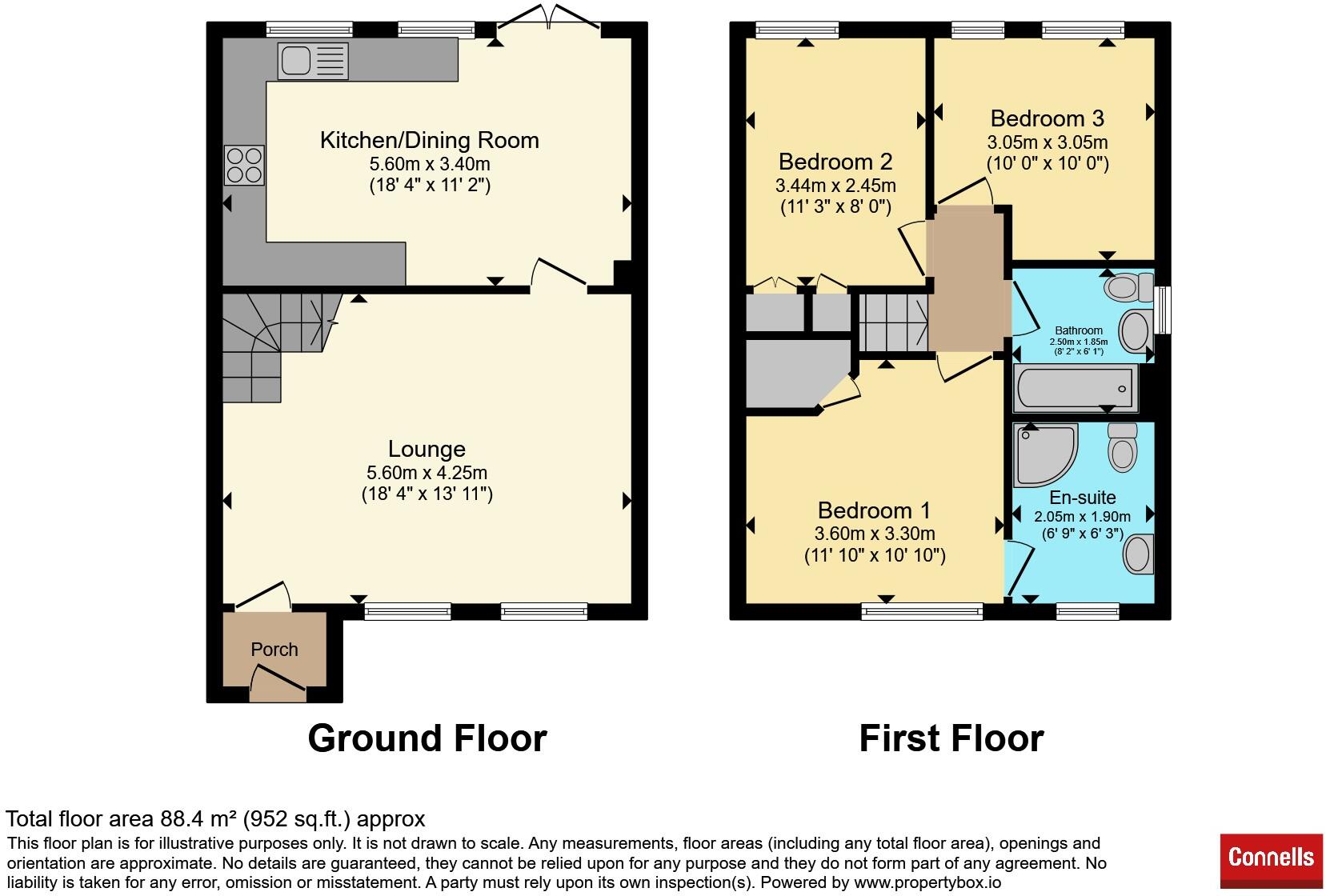Mulberry Way, Chineham, Basingstoke floorplan