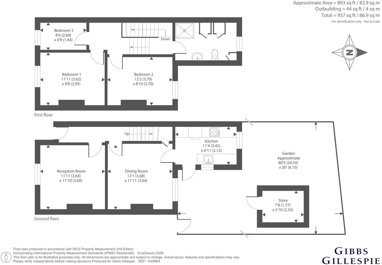 Sharps Lane, Ruislip, Middlesex floorplan