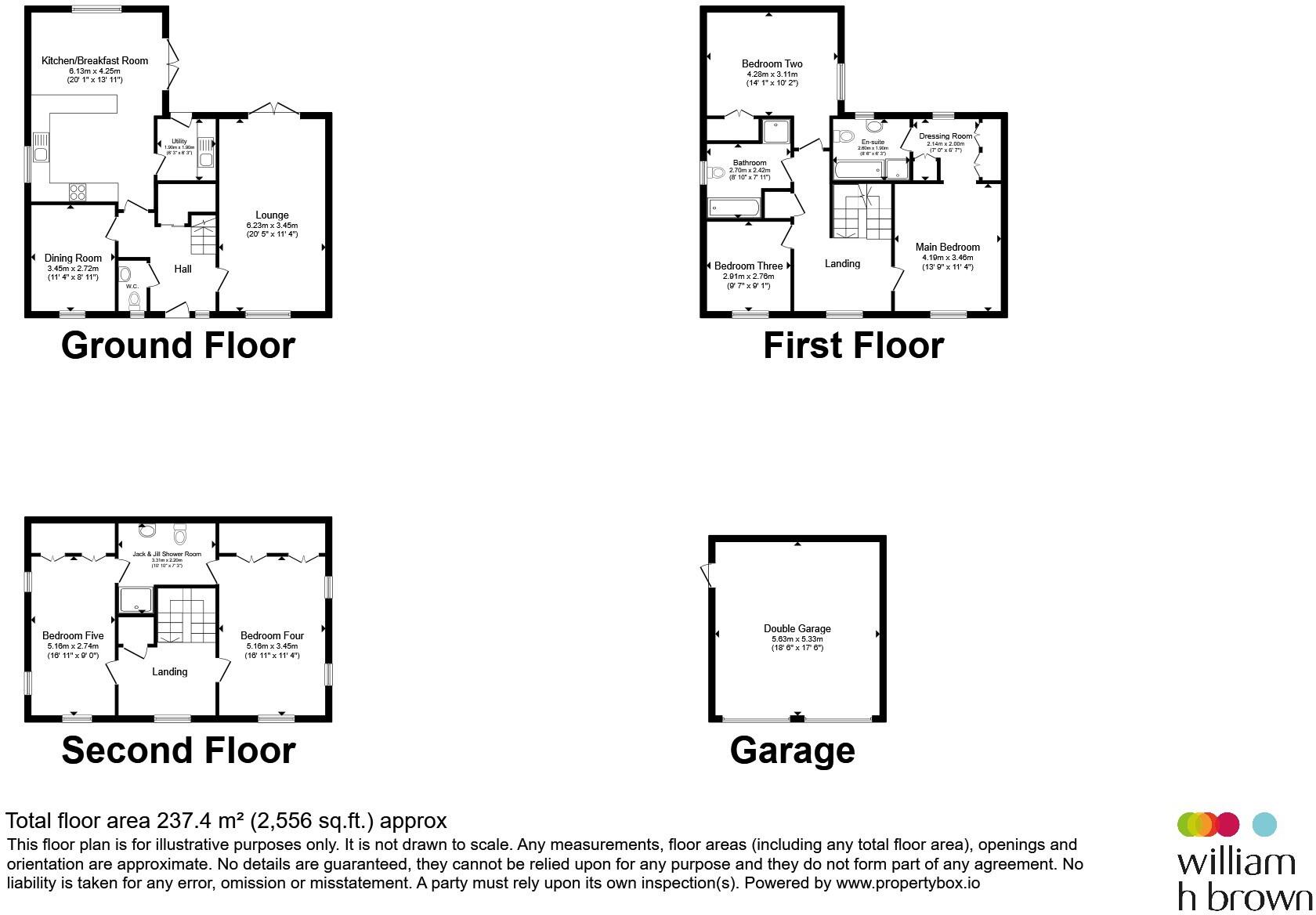 10, Scarsdale Way, Grantham floorplan
