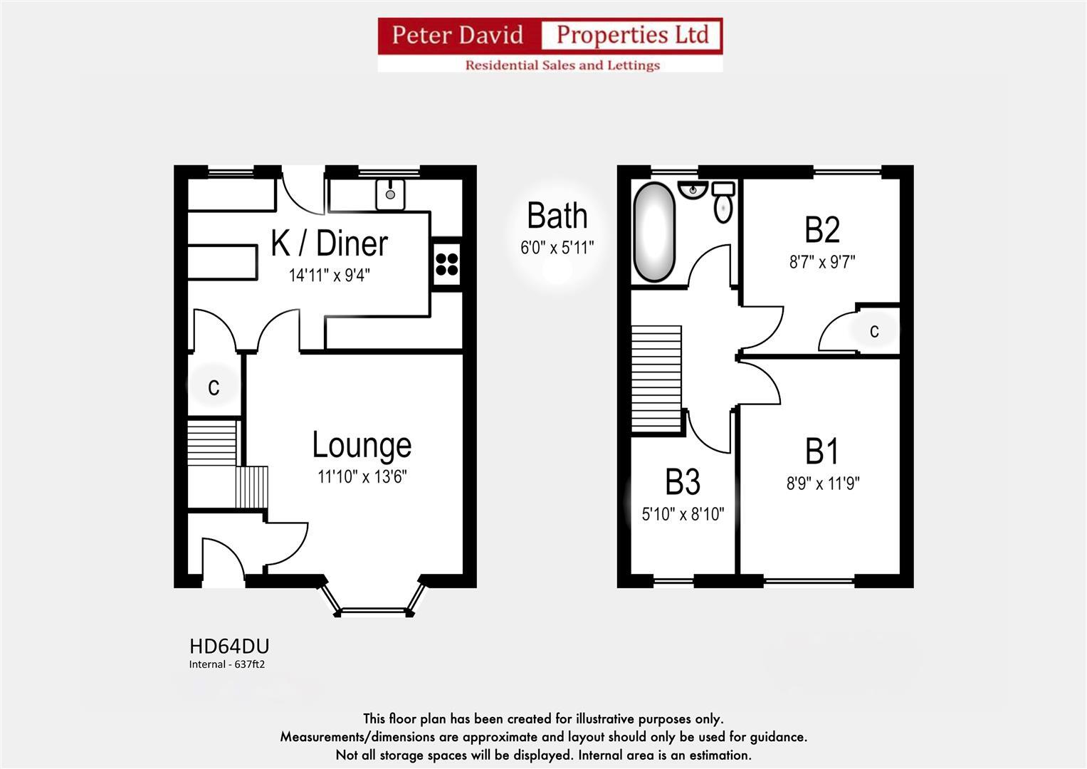 Wakefield Road,Bailiff Bridge,Bailff Bridge floorplan