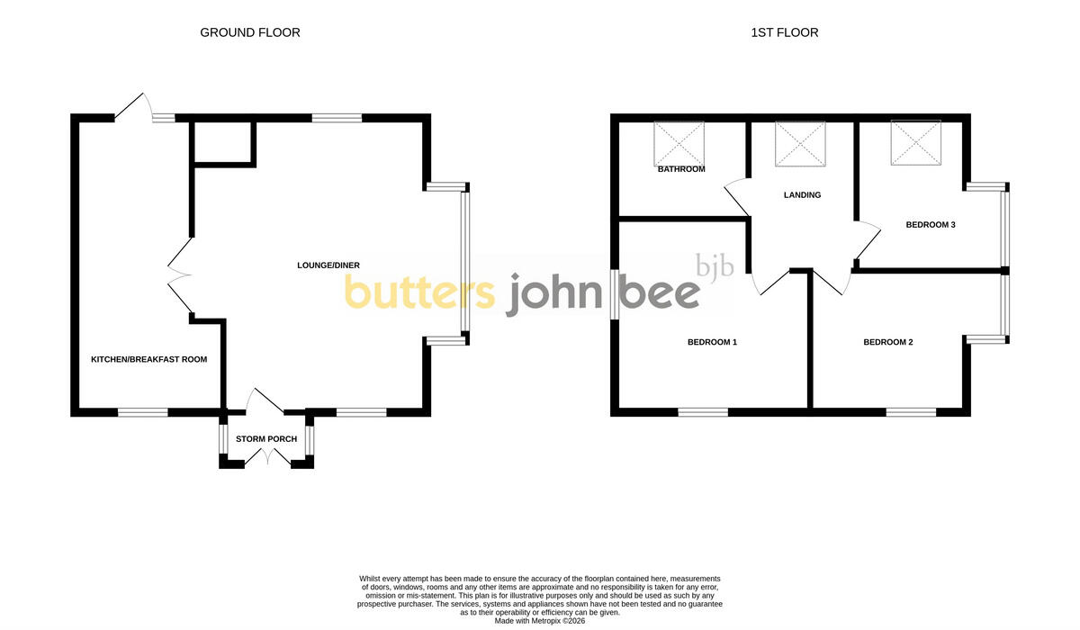 Coole Lane, Nantwich floorplan