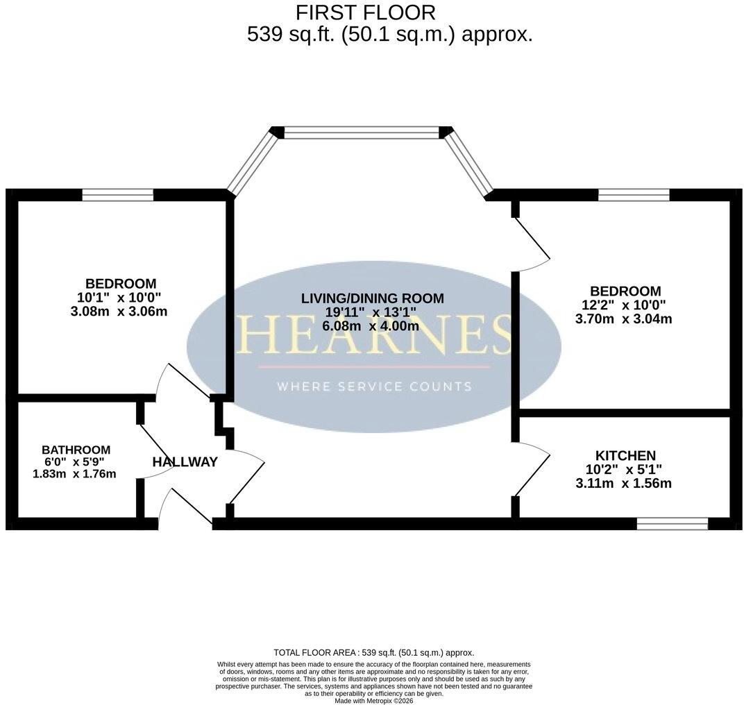 Lansdowne Road, Bournemouth, BH1 floorplan