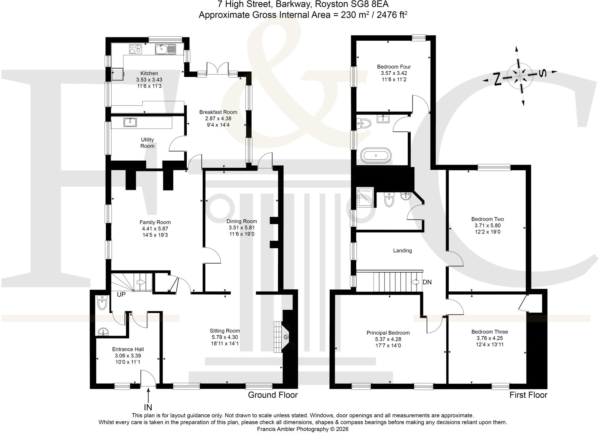 High Street, Barkway, Royston, Hertfordshire, SG8 floorplan
