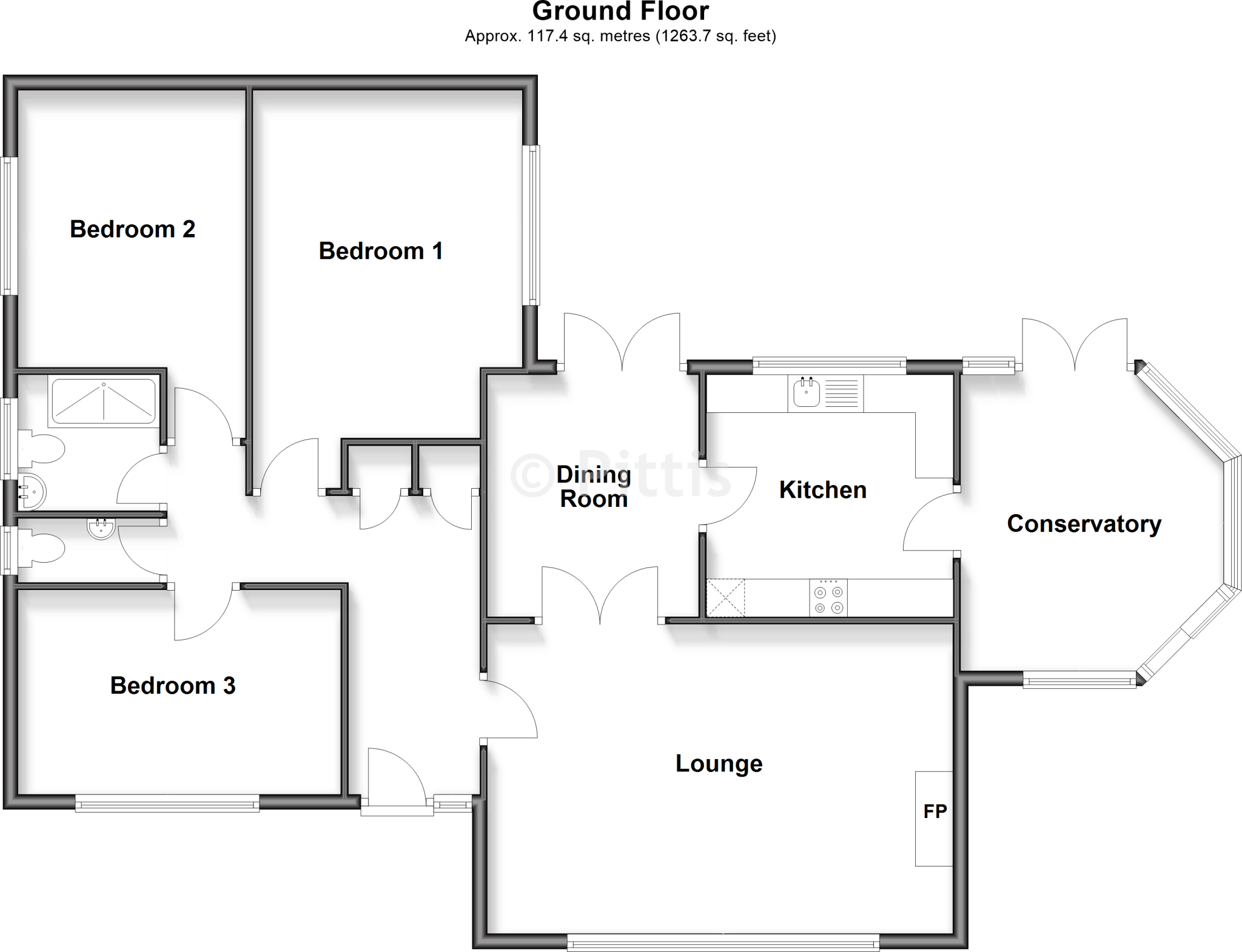Graeme Road, Yarmouth, Isle of Wight floorplan