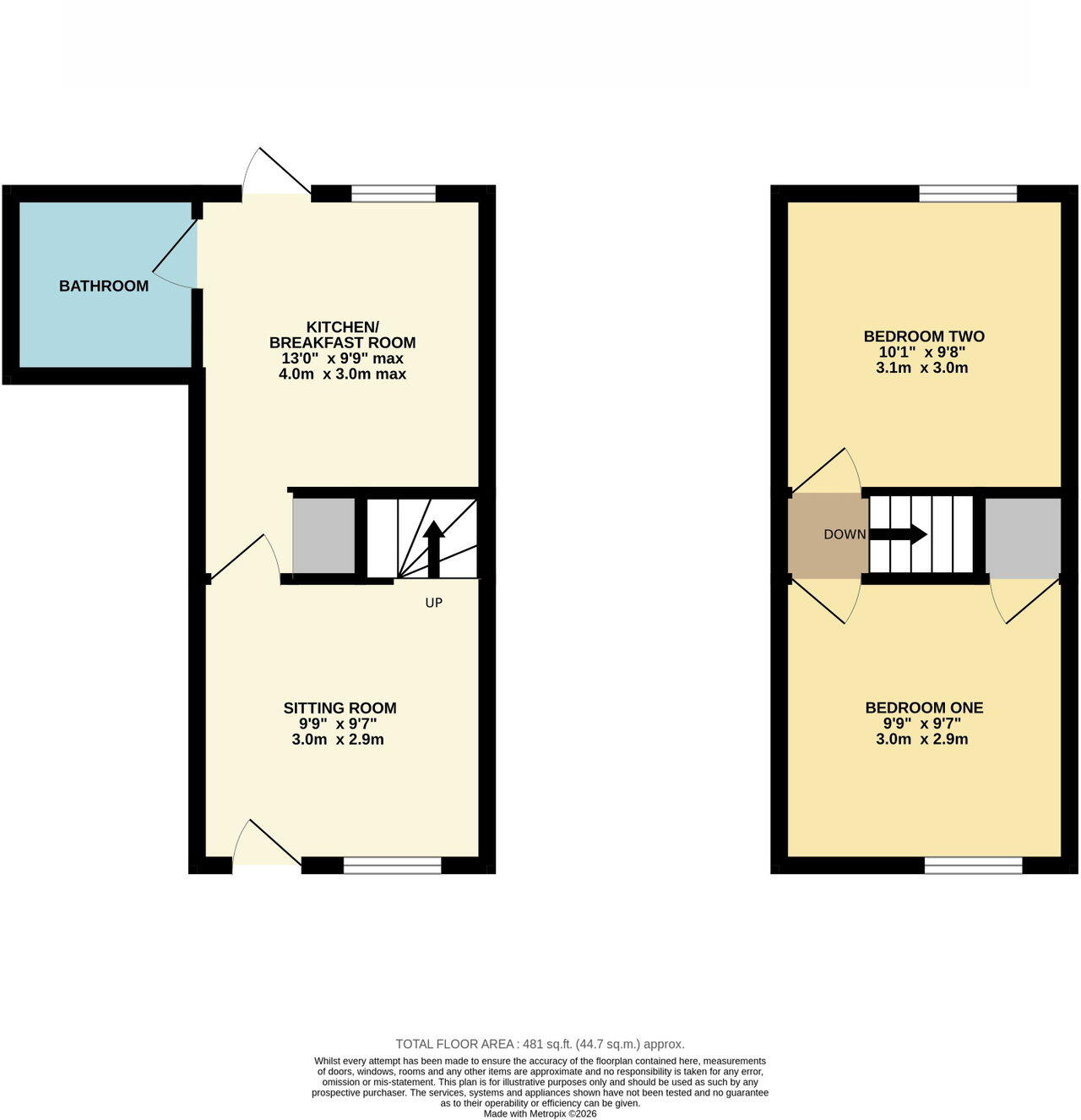 Factory Street, Shepshed floorplan