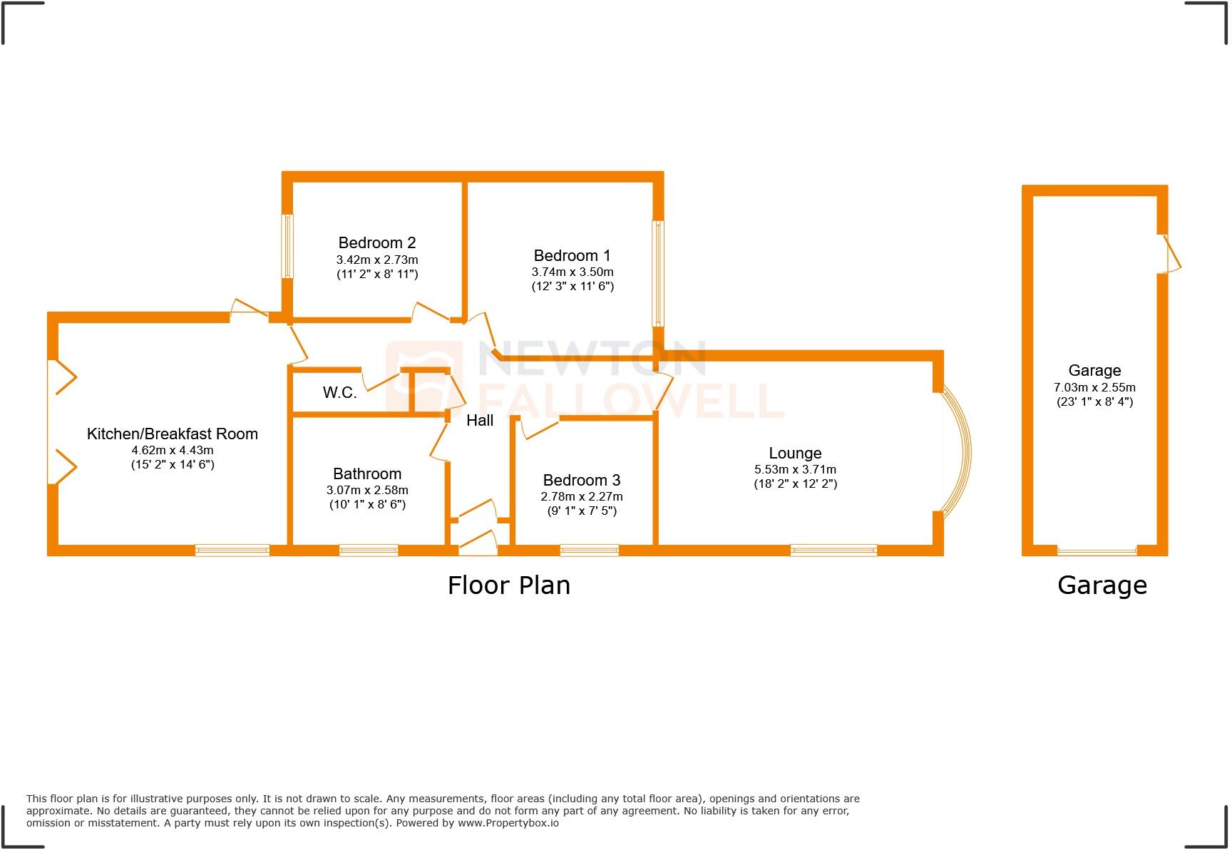 Coplow Crescent, Syston, LE7 floorplan