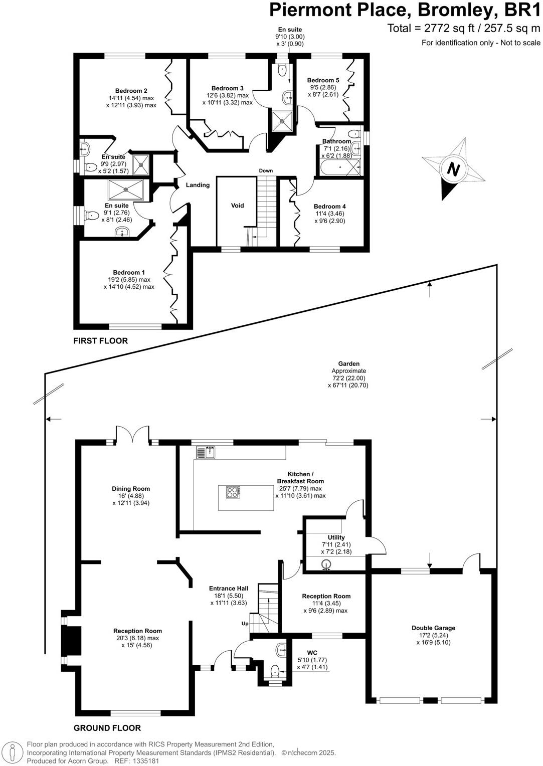 Piermont Place, Bromley floorplan