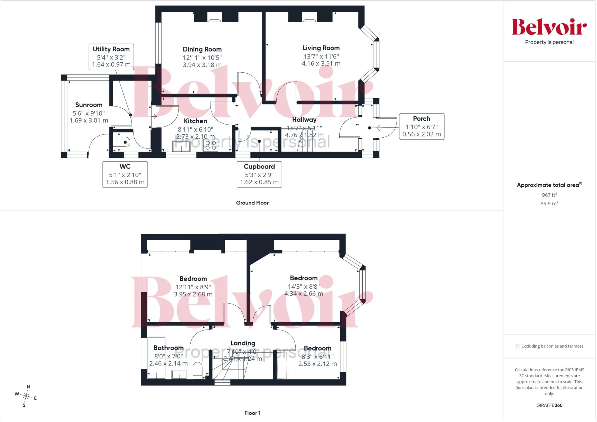 Porthill Drive, Porthill, Shrewsbury, SY3 floorplan